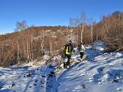Alla Madonnina del Costone (1195 m) da Zogno (315 m) su sentieri sopra casa (26dic閳??20)  - FOTOGALLERY